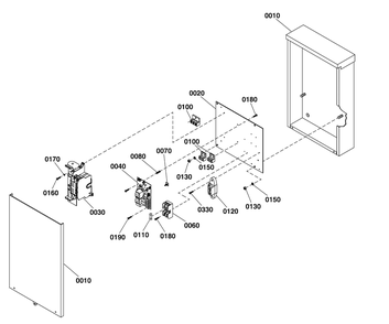 Transfer Switch Diagram and Parts List for 040624-00  Briggs and Stratton Generator